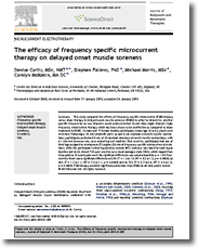 The Efficacy of Frequency Specific Microcurrent Therapy on Delayed Onset Muscle Soreness